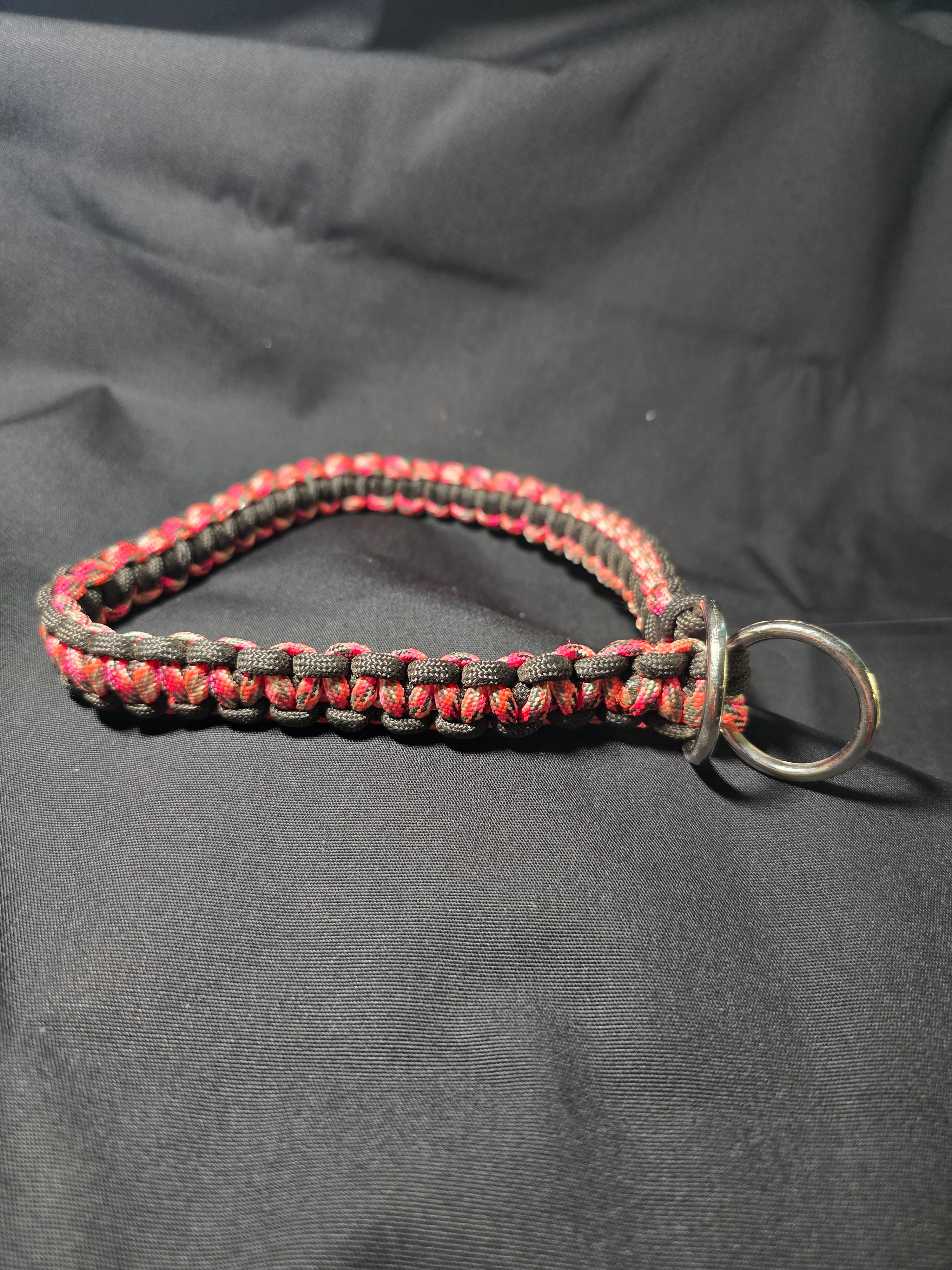 Pink Camo Slip Collar