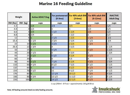 Inukshuk Professional Dog Food Marine 26/16