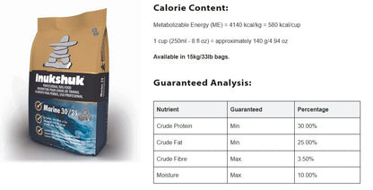 Inukshuk Professional Dog Food Marine 30/25