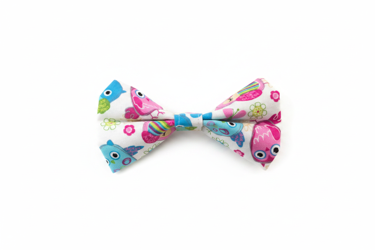 Pink Stripe Bow